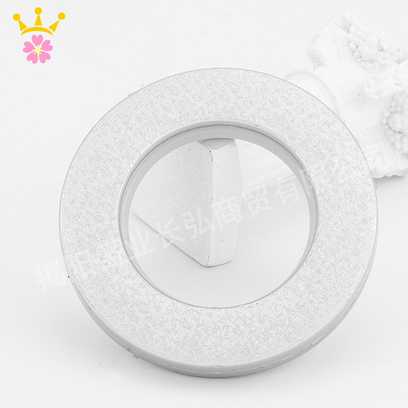 7.35 أسعار فائقة الجودة البلاستيكية الستار ذات الجودة البلاستيكية حلقة وحلقة العيينة لنوع الستار جفن جديد ستارة العيينة