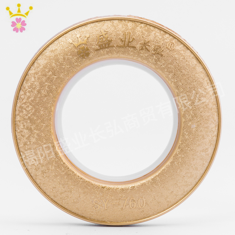 حلقات الستار البلاستيكية ستريت رنين عيون رنين جديد ثقيلة جديدة تصميم حزام القماش ملحقات رومانية تجهيزات قضيب مصنوعة في الصين