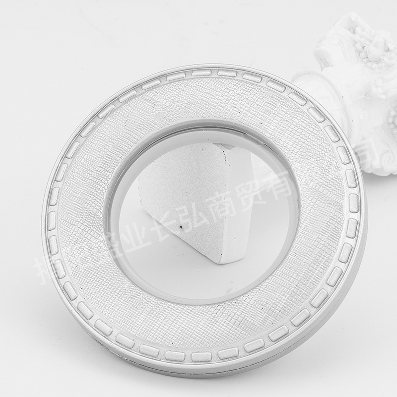إكسسوارات الستار بالجملة الإنتاج ملونة ارتداء ملونة من الستارة البلاستيكية الدائرية حلقة العيزة الستار شريط القضيب