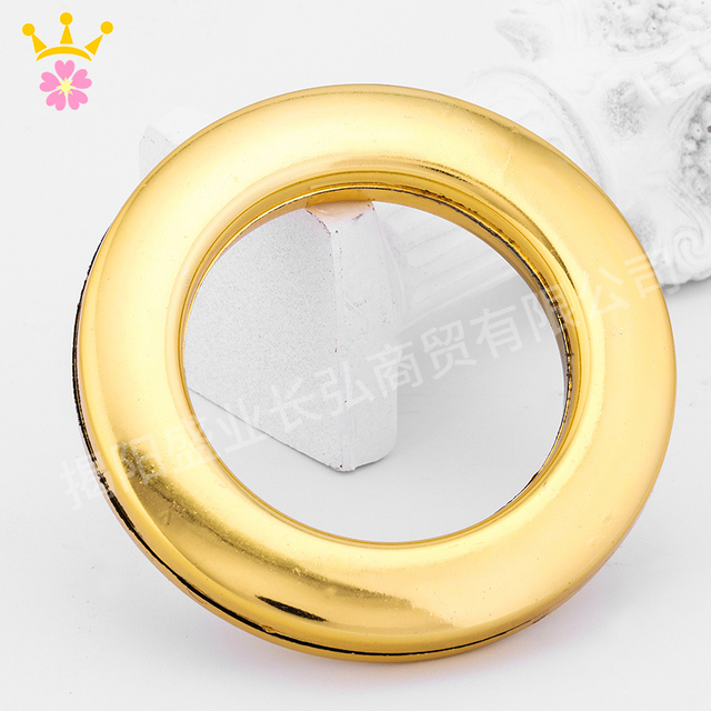  الستائر العيينة ، وملحقات حزام القماش البلاستيكية الجديدة ثقوب الستائر الستار الستار الثقوب الستار ، وتجهيزات قضيب رومانية