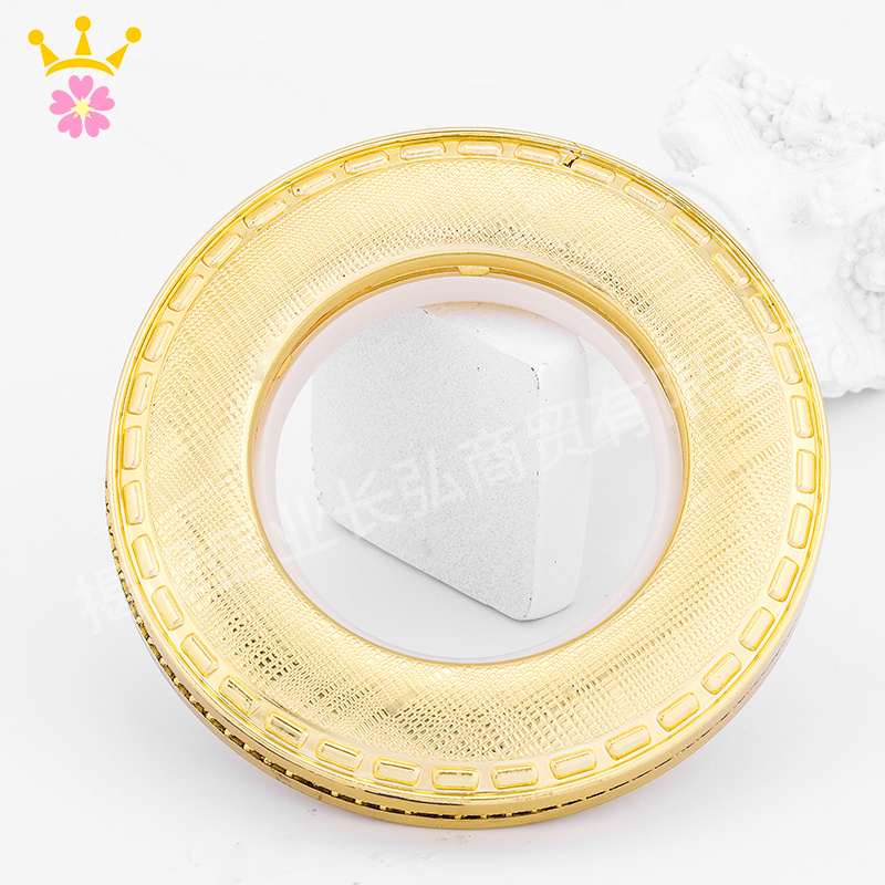 إكسسوارات الستار بالجملة الإنتاج ملونة ارتداء ملونة من الستارة البلاستيكية الدائرية حلقة العيزة الستار شريط القضيب